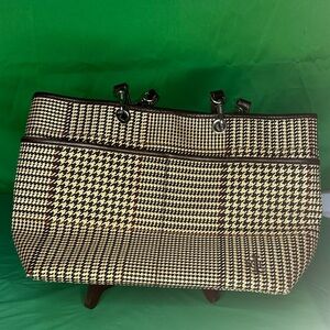 Polo by Ralph Lauren Black and Cream Tote